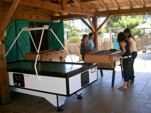 Chalet Camping Les Vignes Lit-et-Mixe Exteriér fotografie