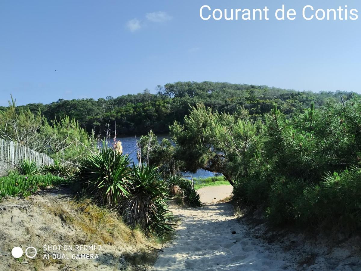 Chalet Camping Les Vignes Lit-et-Mixe Exteriér fotografie