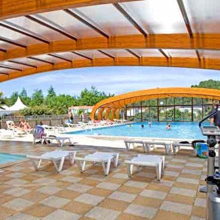 Chalet Camping Les Vignes Lit-et-Mixe Exteriér fotografie