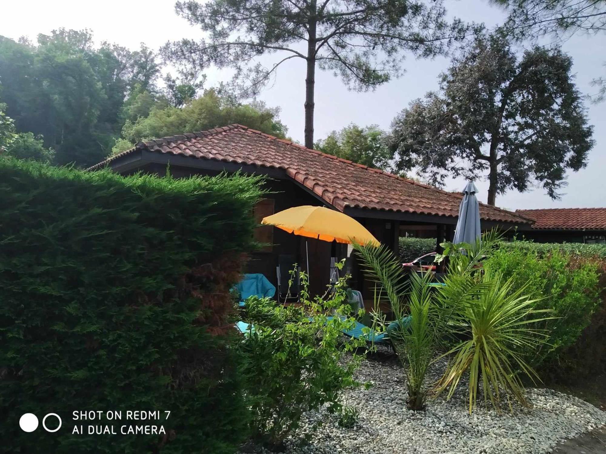 Chalet Camping Les Vignes Lit-et-Mixe Exteriér fotografie