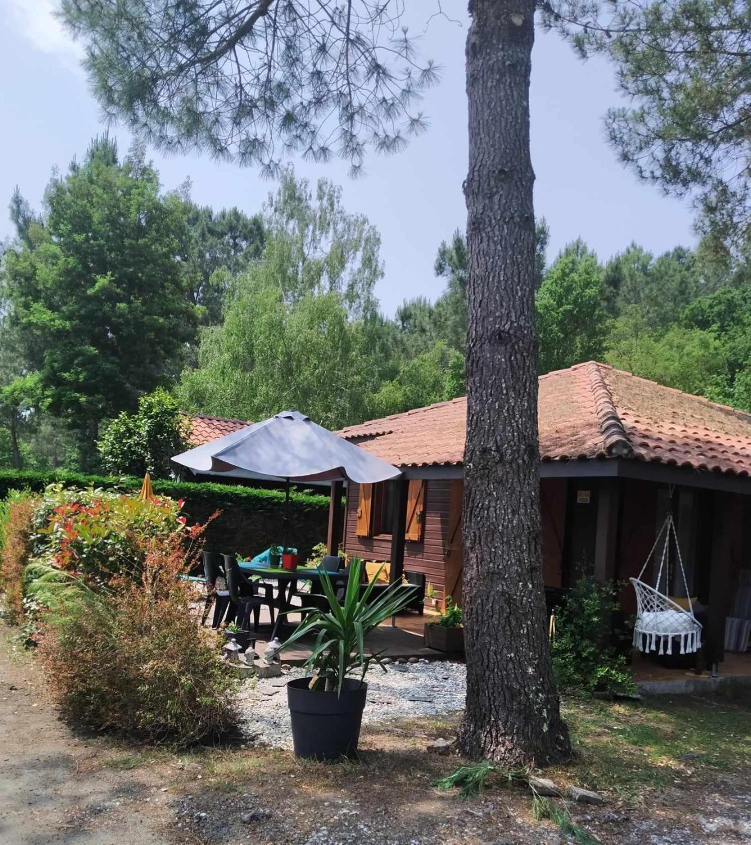 Chalet Camping Les Vignes Lit-et-Mixe Exteriér fotografie